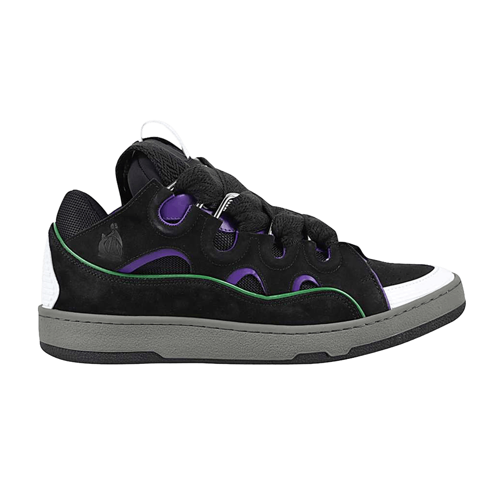 Кроссовки Lanvin Curb Sneakers 'Black Purple'