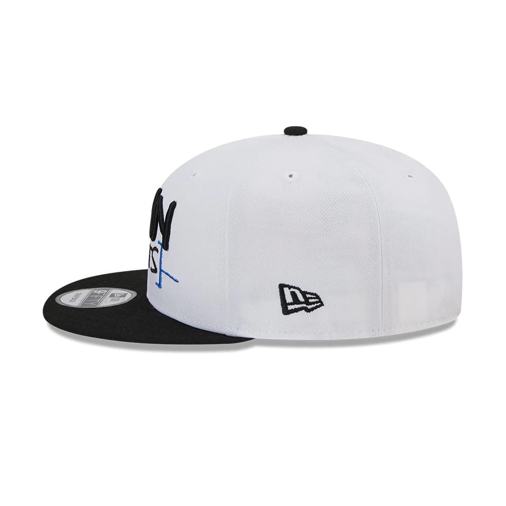 Бейсболка New Era Brooklyn Nets 9FIFTY 2023 City Edition NBA Snapback Hat