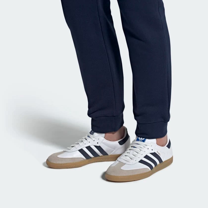 Кроссовки adidas Samba OG White Collegiate Navy