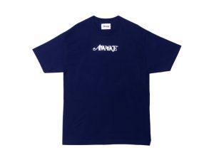 Awake-Metallic-Foil-Logo-Tee-Navy-300x225