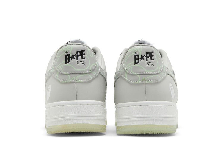 Кроссовки Bapesta 'Text Code Camo - Grey'