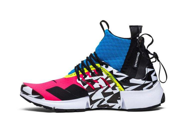 Кроссовки Acronym x Nike Air Presto Mid 'Racer Pink'