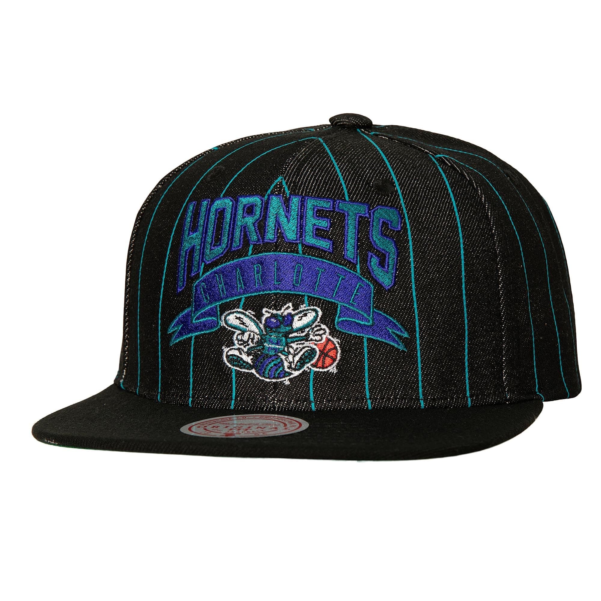 Бейсболка Mitchell & Ness Dem Stripes Snapback HWC Charlotte Hornets Hat