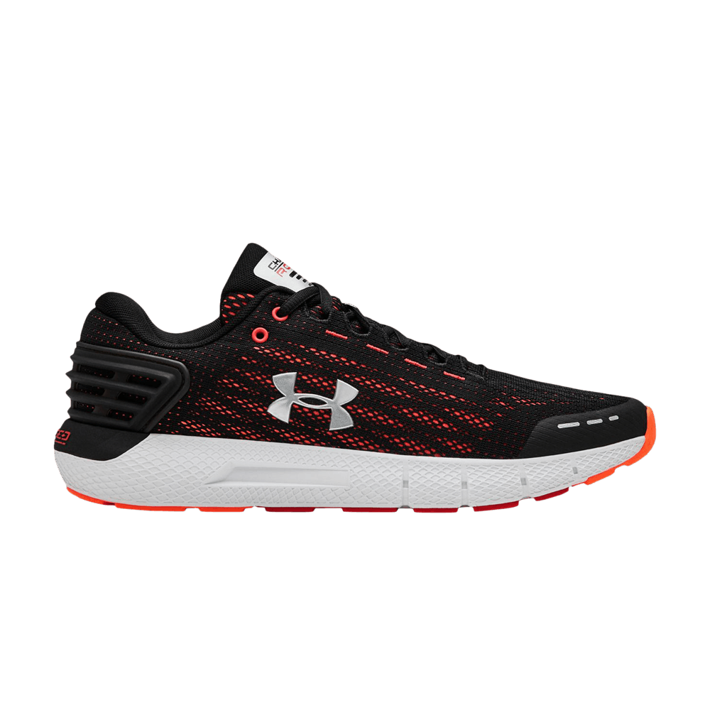 Кроссовки Under Armour Charged Rogue 'Black Orange Glitch'