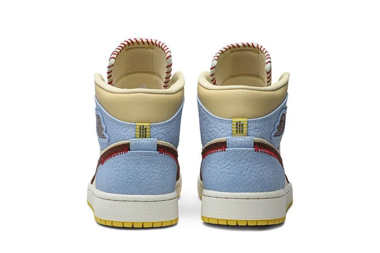 Кроссовки Maison Chateau Rouge x Air Jordan 1 Mid SE 'Fearless'