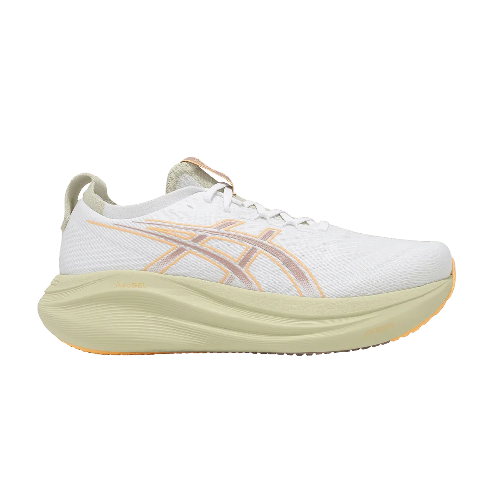 Кроссовки Asics Gel Nimbus 27 Wide 'White Fawn'