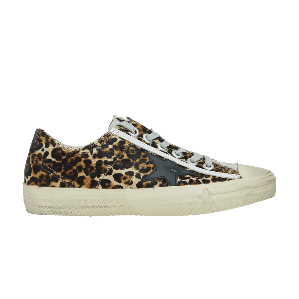 Кроссовки Golden Goose V-Star 'Leopard'