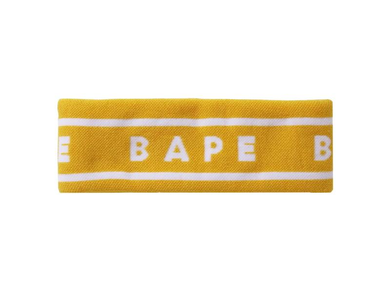 Повязка на голову BAPE A Bathing Ape Headband Yellow
