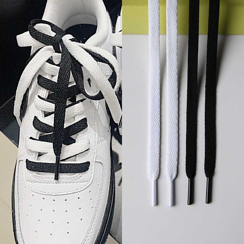 Шнурки Gorilla Guard Air Force 1 ’07 LX Black-White Laces