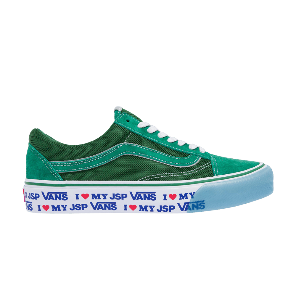 Кроссовки JSP x Old Skool VLT LX 'I Love My JSP Vans - Green'