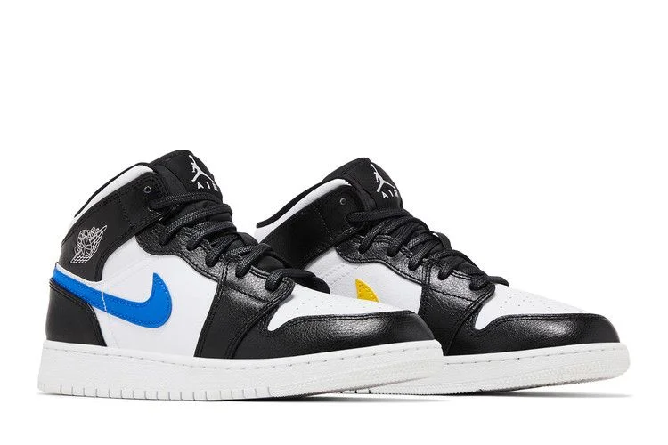 Krossovki-Air-Jordan-1-Retro-Mid-GS-Multi-Color-Swoosh-7