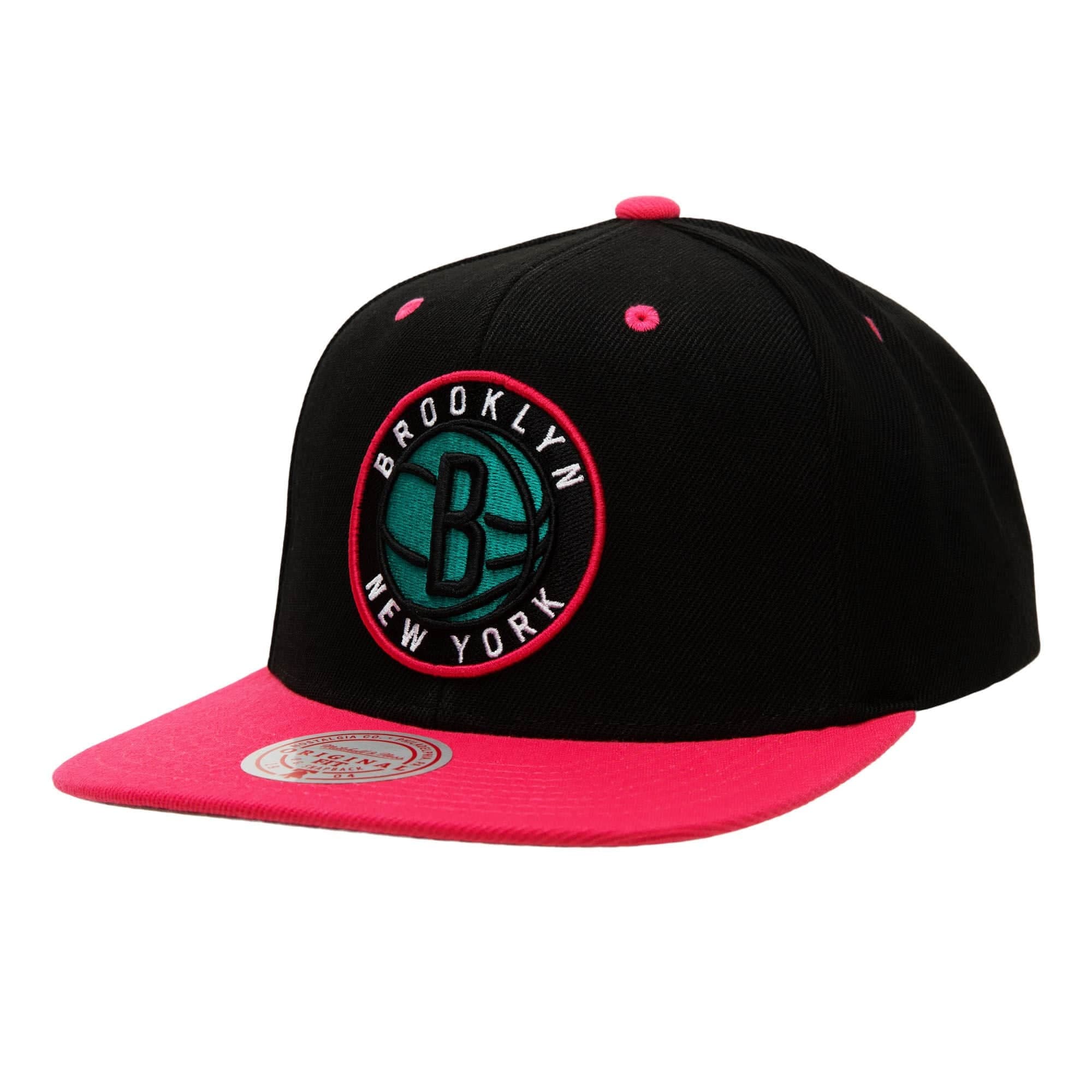 Бейсболка Mitchell & Ness Santa Ana 2-Tone Snapback Brooklyn Nets Hat