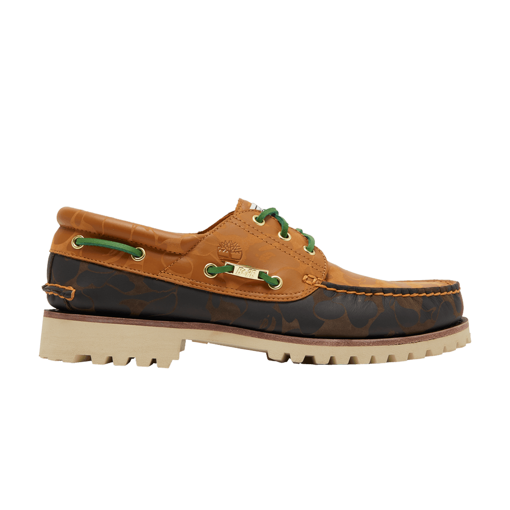 Кроссовки Timberland BAPE x 3-Eye Classic 'Wheat Camo'