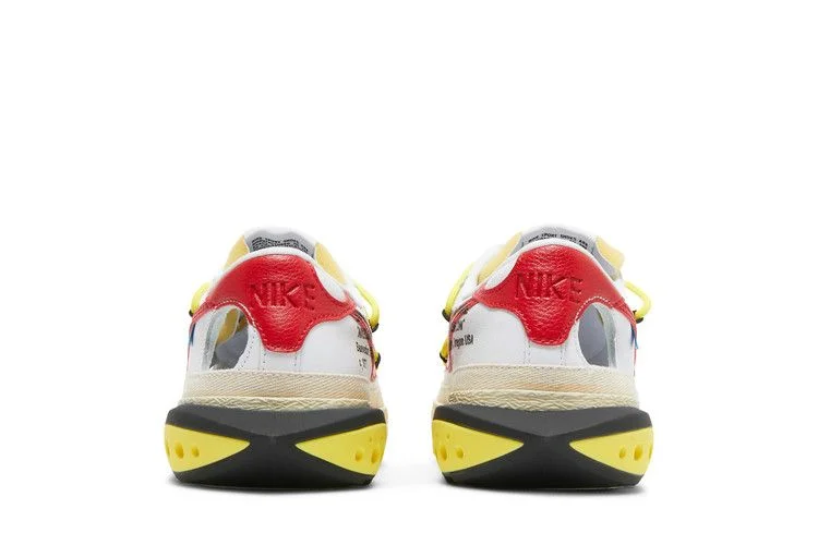 Кроссовки Off-White x Nike Blazer Low 'White University Red'