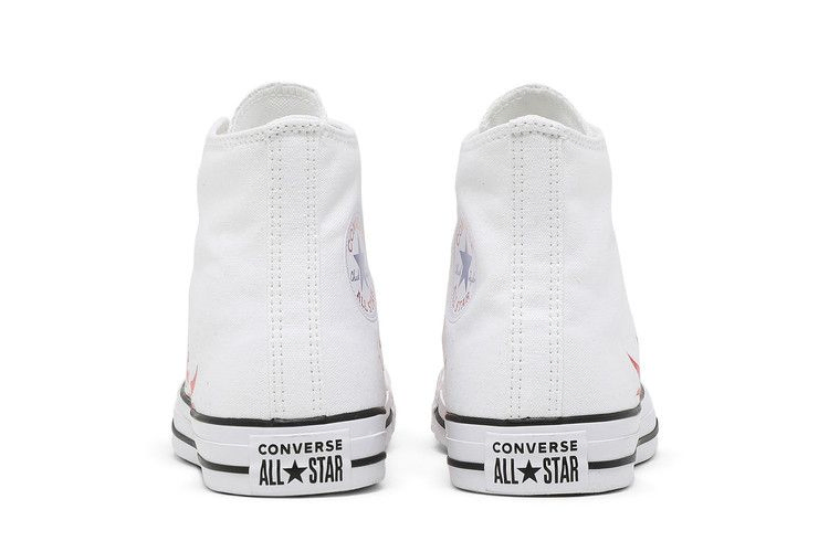 Кроссовки Converse Chuck Taylor All Star High 'Archive Print - White Flame'