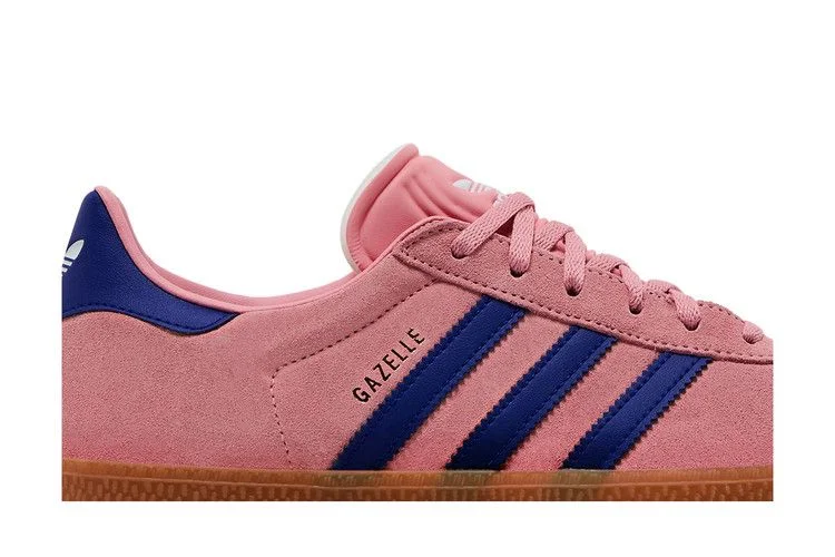 Кроссовки adidas Gazelle J 'Semi Pink Spark Lucid Blue'