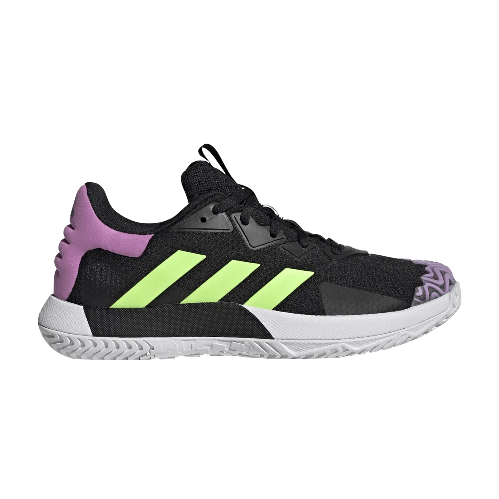 Кроссовки Adidas SoleMatch Control 'Black Signal Green'