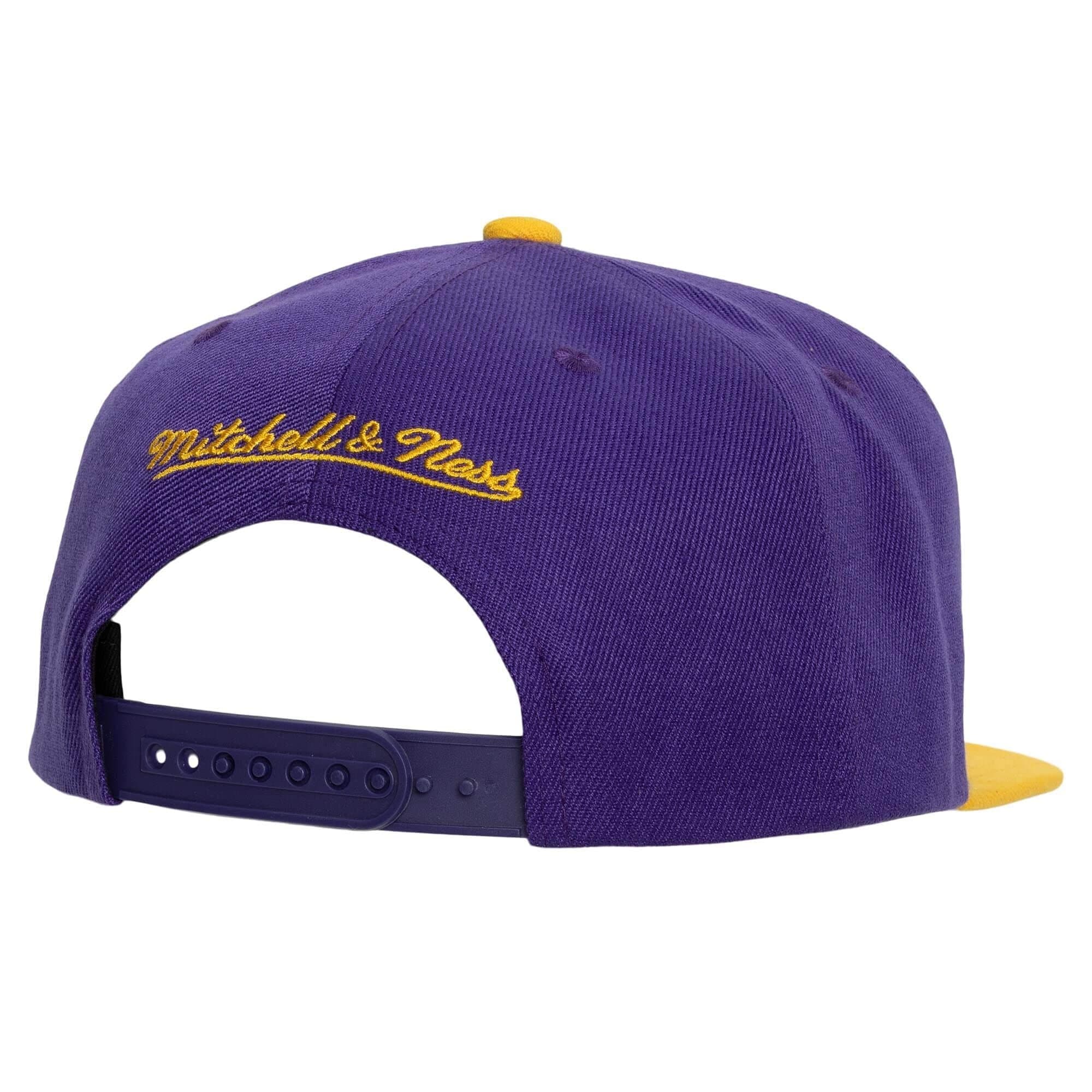 Бейсболка Mitchell & Ness Patch Overload Snapback Los Angeles Lakers Hat