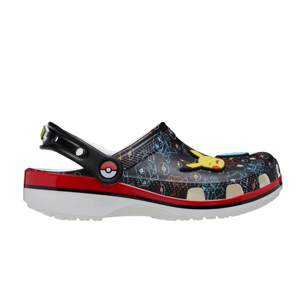 Кроссовки Crocs Pokémon x Classic Clog Kids 'Pokémon Starters'