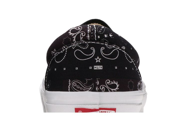 Кроссовки Vans Kith x Vault OG Classic Slip-On LX 'Bandana - Moonless Night'
