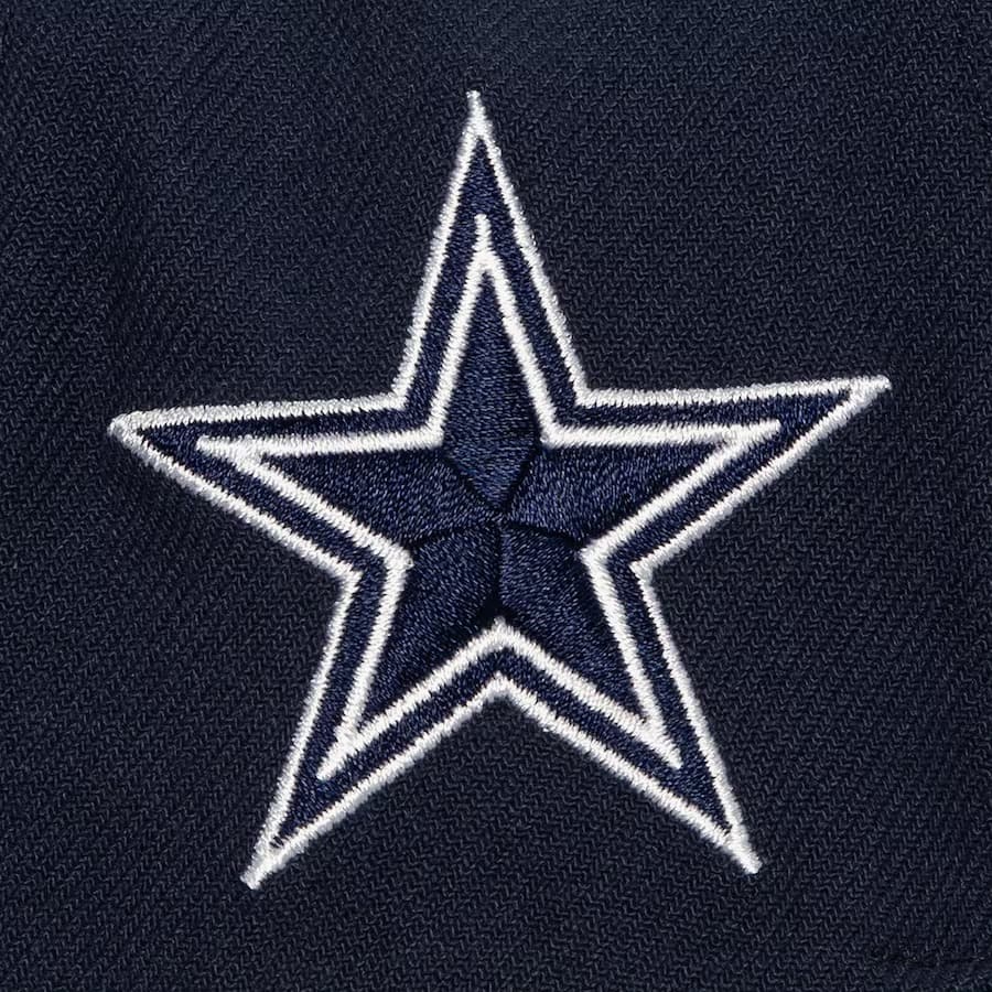 Бейсболка Mitchell & Ness Navy Dallas Cowboys Retro Sport Snapback Hat