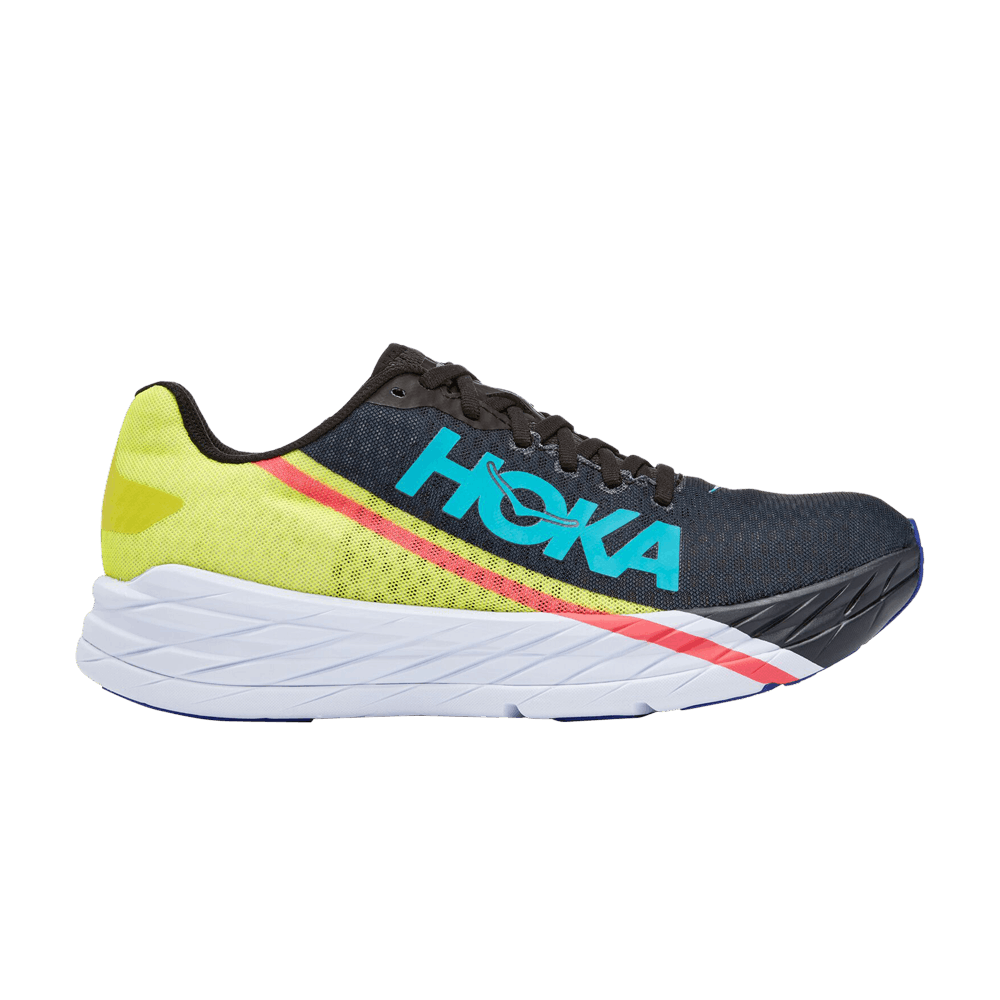 Кроссовки HOKA Rocket X 'Black Evening Primrose'