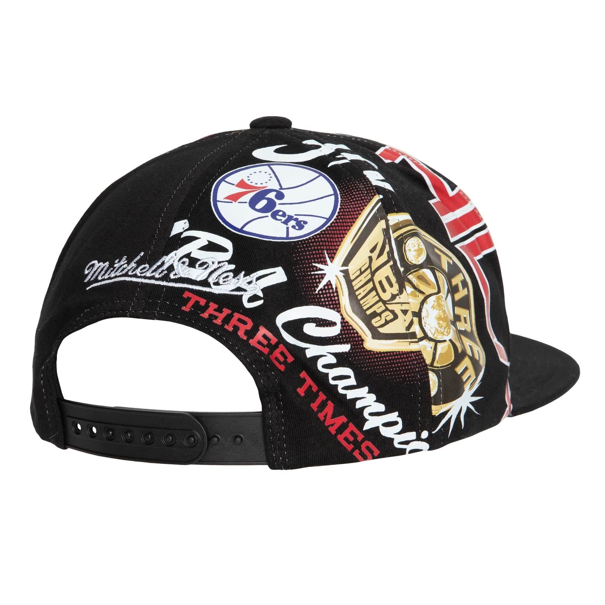 Бейсболка Mitchell & Ness Shirt Remix Snapback HWC Philadelphia 76ers