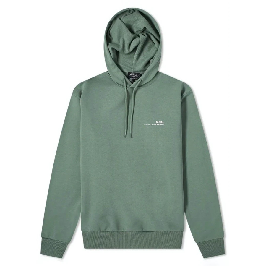 Худи A.P.C. Item Hoodie Green
