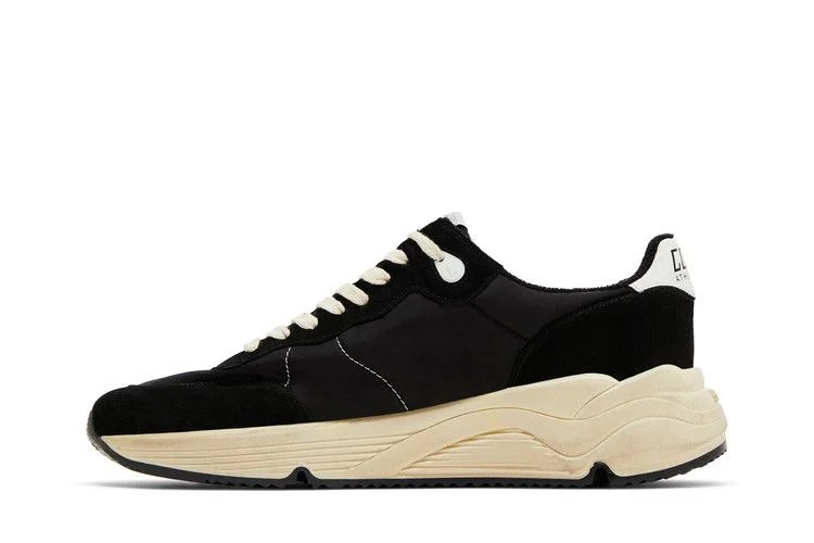 Кроссовки Golden Goose Running Sole 'Black White'