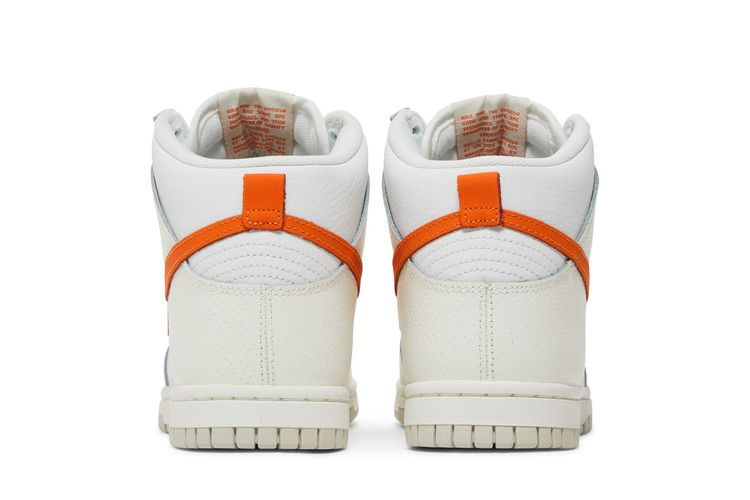 Кроссовки Nike Wmns Dunk High 'White Magma Orange'