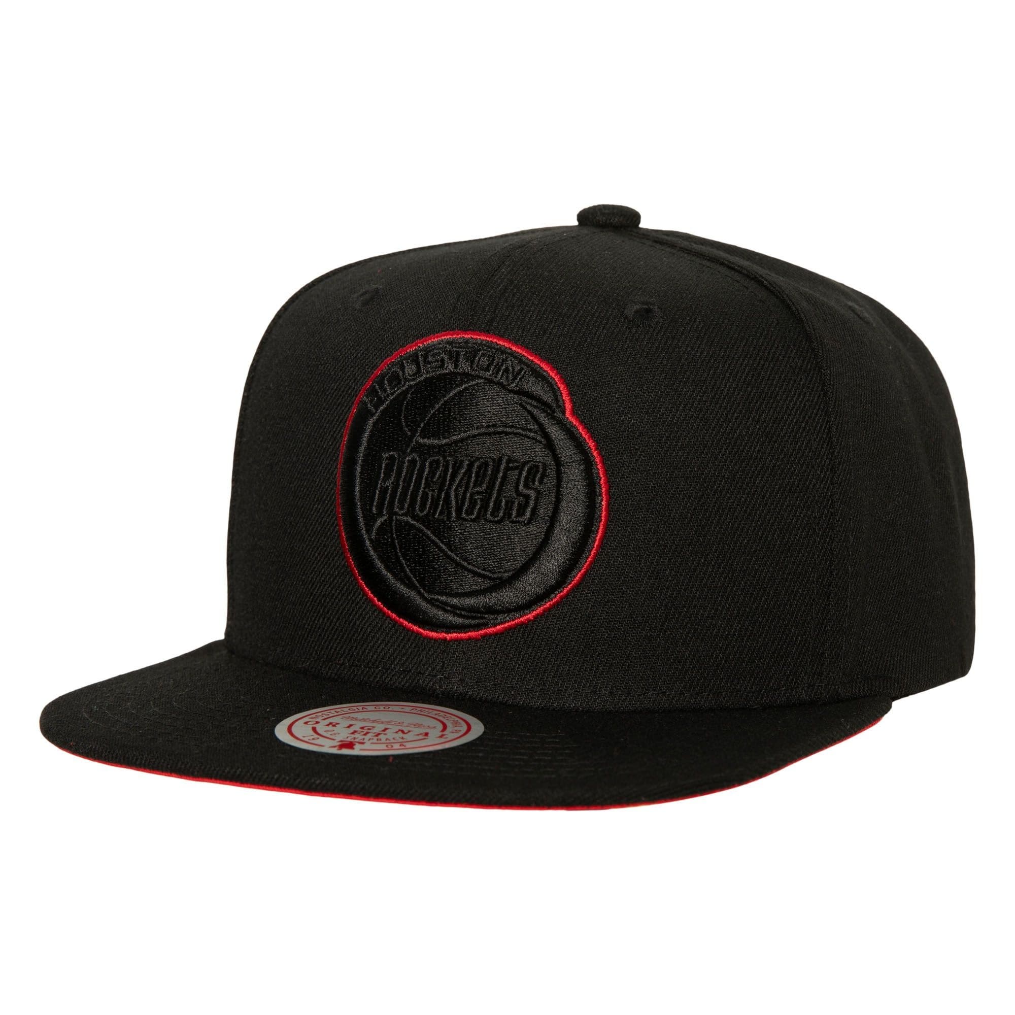 Mitchell-Ness-TC-Bottoms-Snapback-HWC-Houston-Rockets-Hat