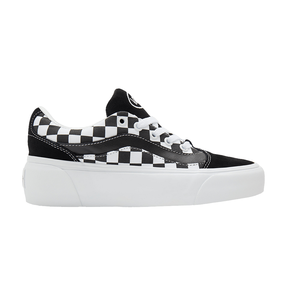 Кроссовки Vans Shape Ni 'Checkerboard - Black Metallic'