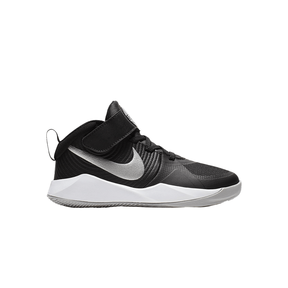 Кроссовки Nike Team Hustle D9 PS 'Black Metallic Silver'
