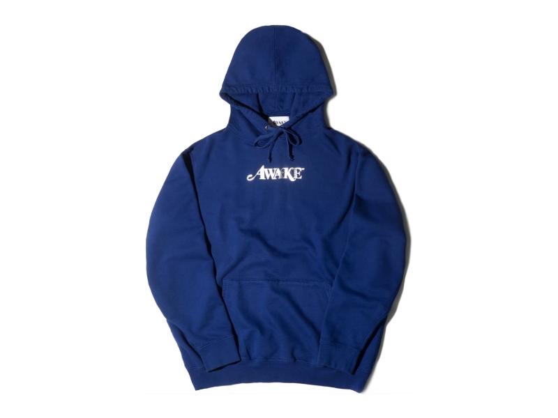 Худи Awake Metallic Foil Logo Hoodie Navy