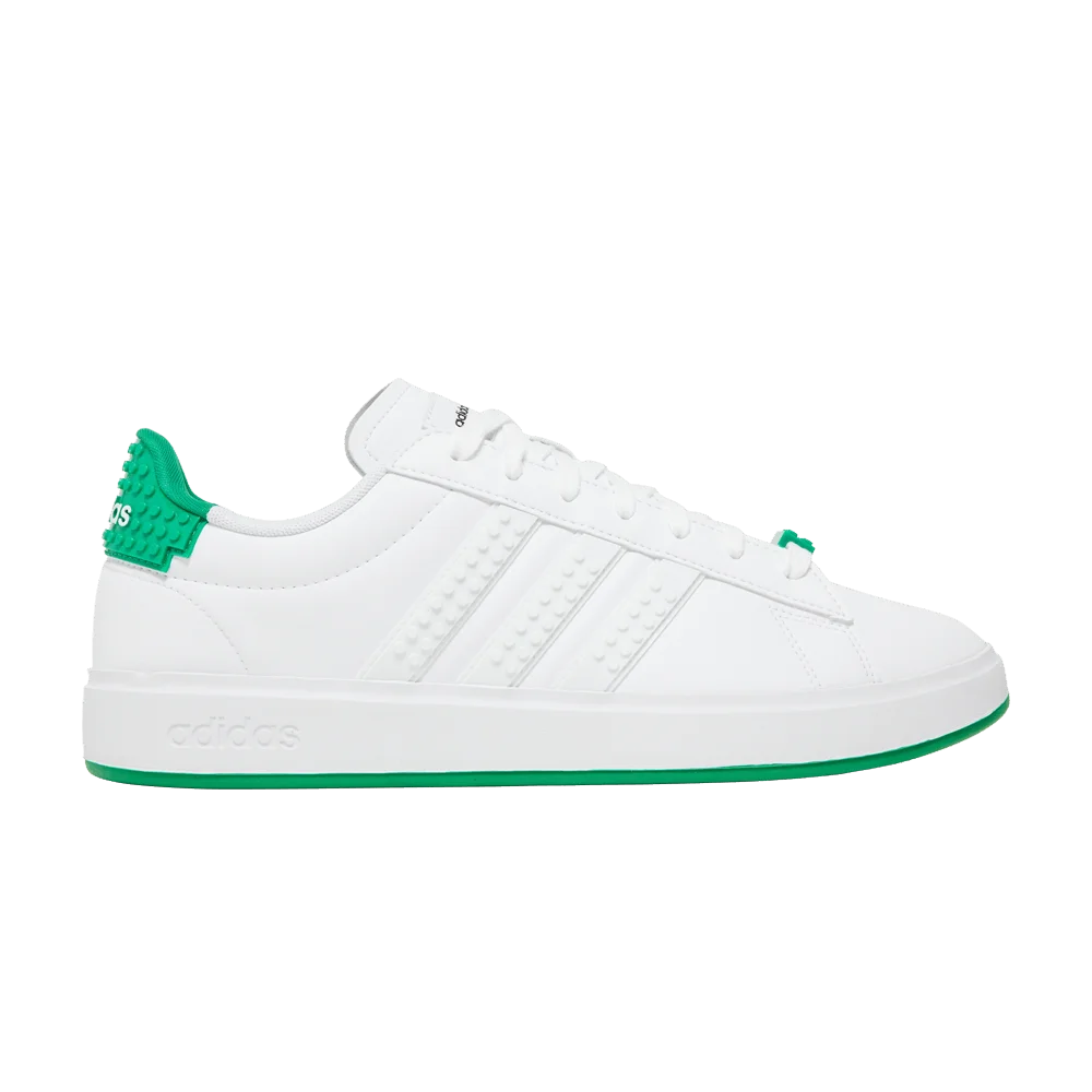 Krossovki-LEGO-x-adidas-Grand-Court-2.0-White-Green