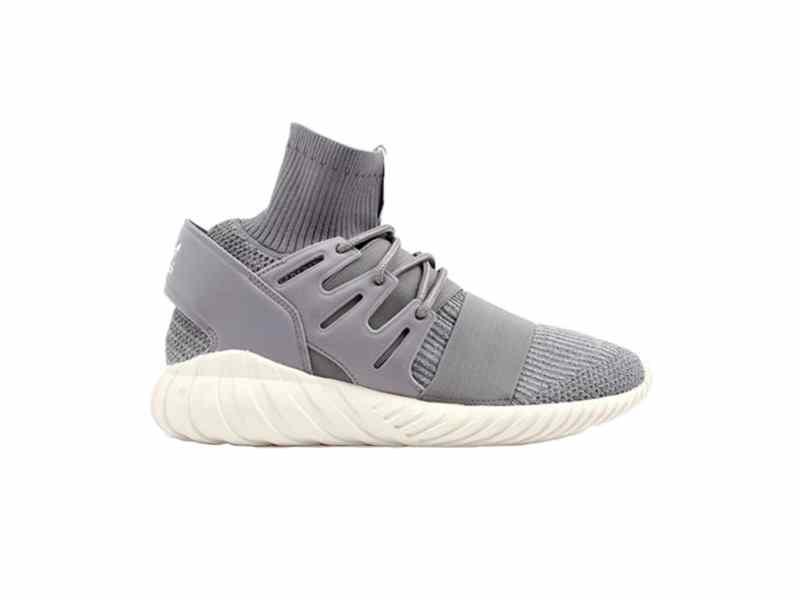 Кроссовки adidas Tubular Doom Primeknit Medium Solid Grey
