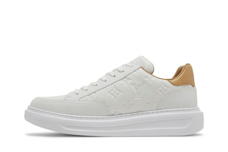 Кроссовки Louis Vuitton Beverly Hills 'White Brown Monogram Embossed'