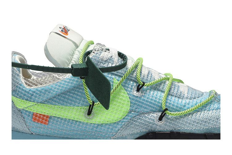 Кроссовки Off-White x Nike Wmns Waffle Racer 'Vivid Sky'