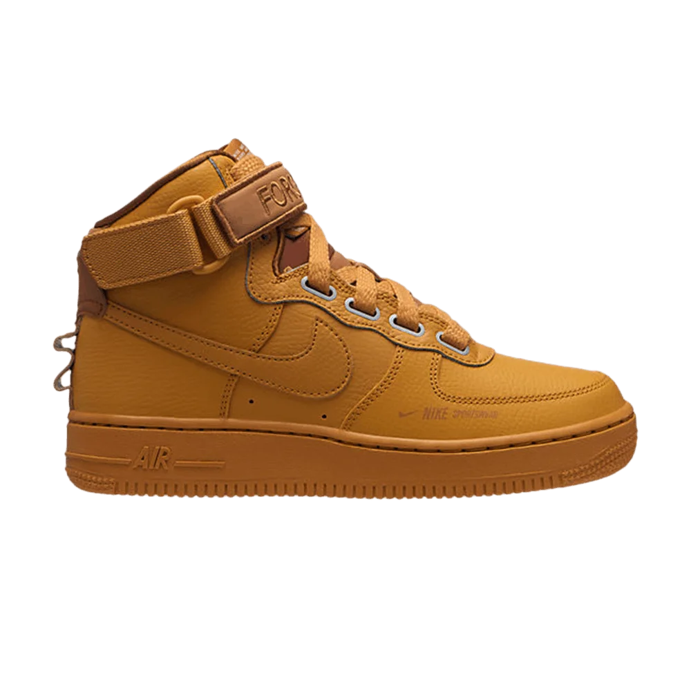 Кроссовки Nike Wmns Air Force 1 High 'Wheat Gold'