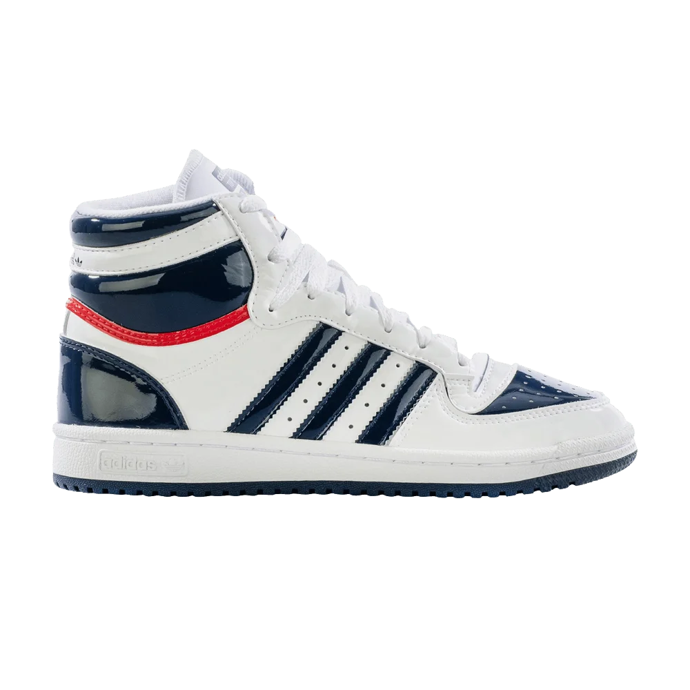 Кроссовки Adidas Wmns Top Ten RB 'White Collegiate Navy Patent'