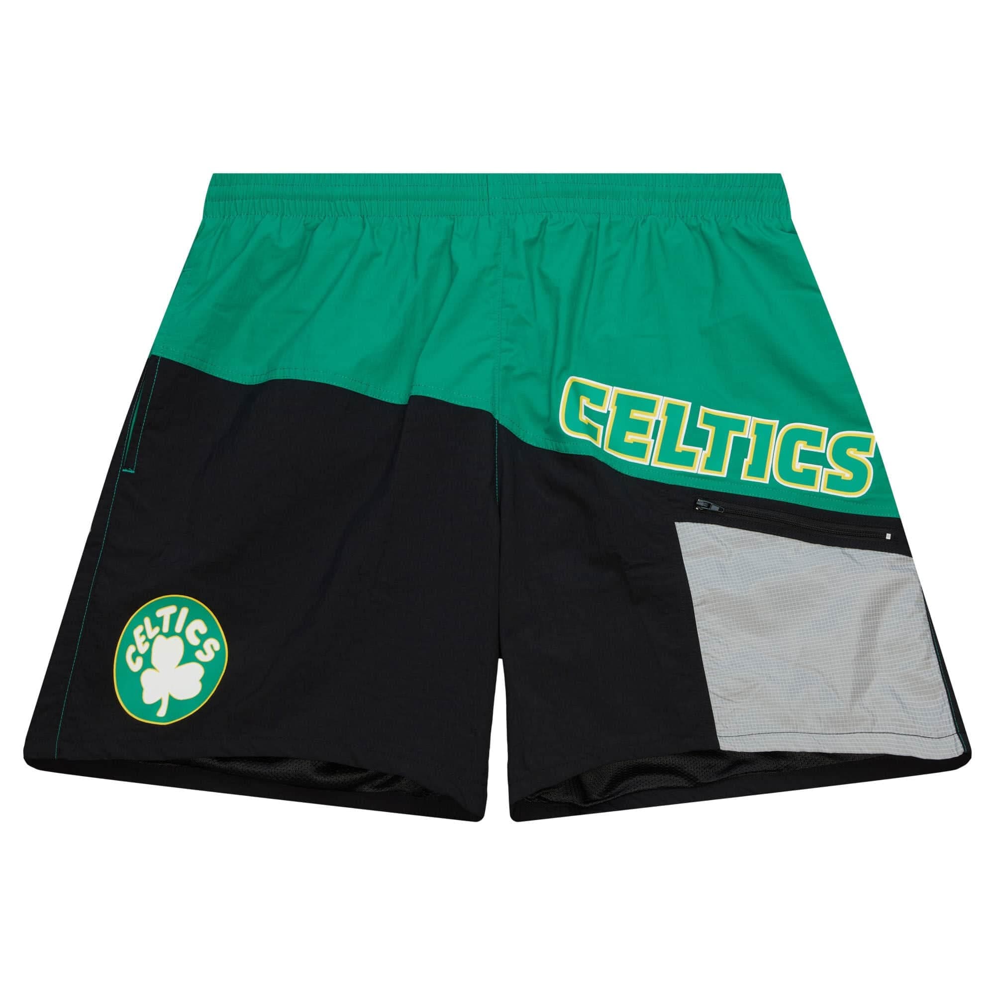 Спортивные шорты Mitchell & Ness Nylon Utility Boston Celtics Shorts