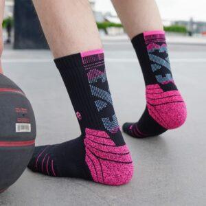 Ehot-3X3-Black-Pink-Crew-Socks-300x300