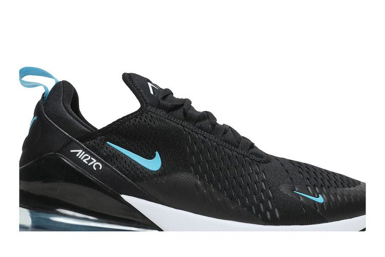 Кроссовки Nike Air Max 270 'Black Light Blue Fury'