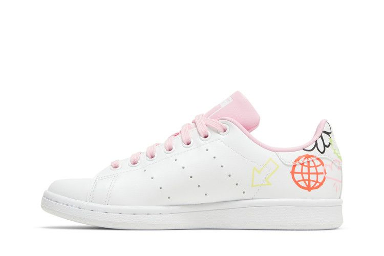 Кроссовки Adidas Wmns Stan Smith 'Doodle - White Pink'