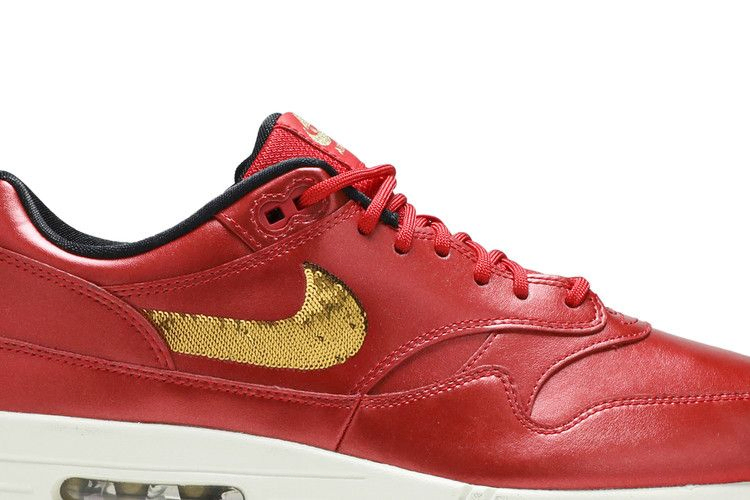 Кроссовки Nike Air Max 1 'Gold Sequin'