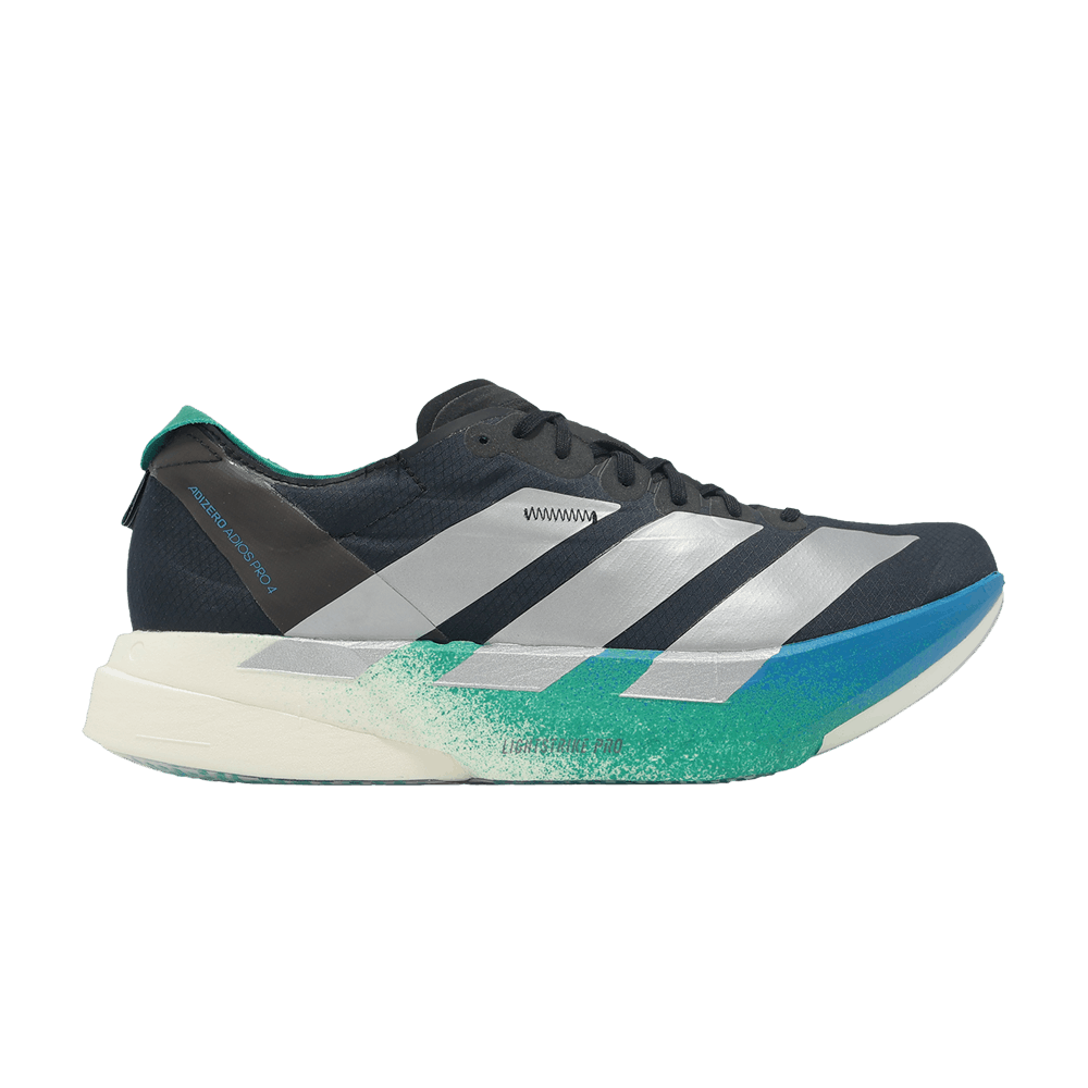 Кроссовки adidas Adizero Adios Pro 4 'Black Silver Glory Green'