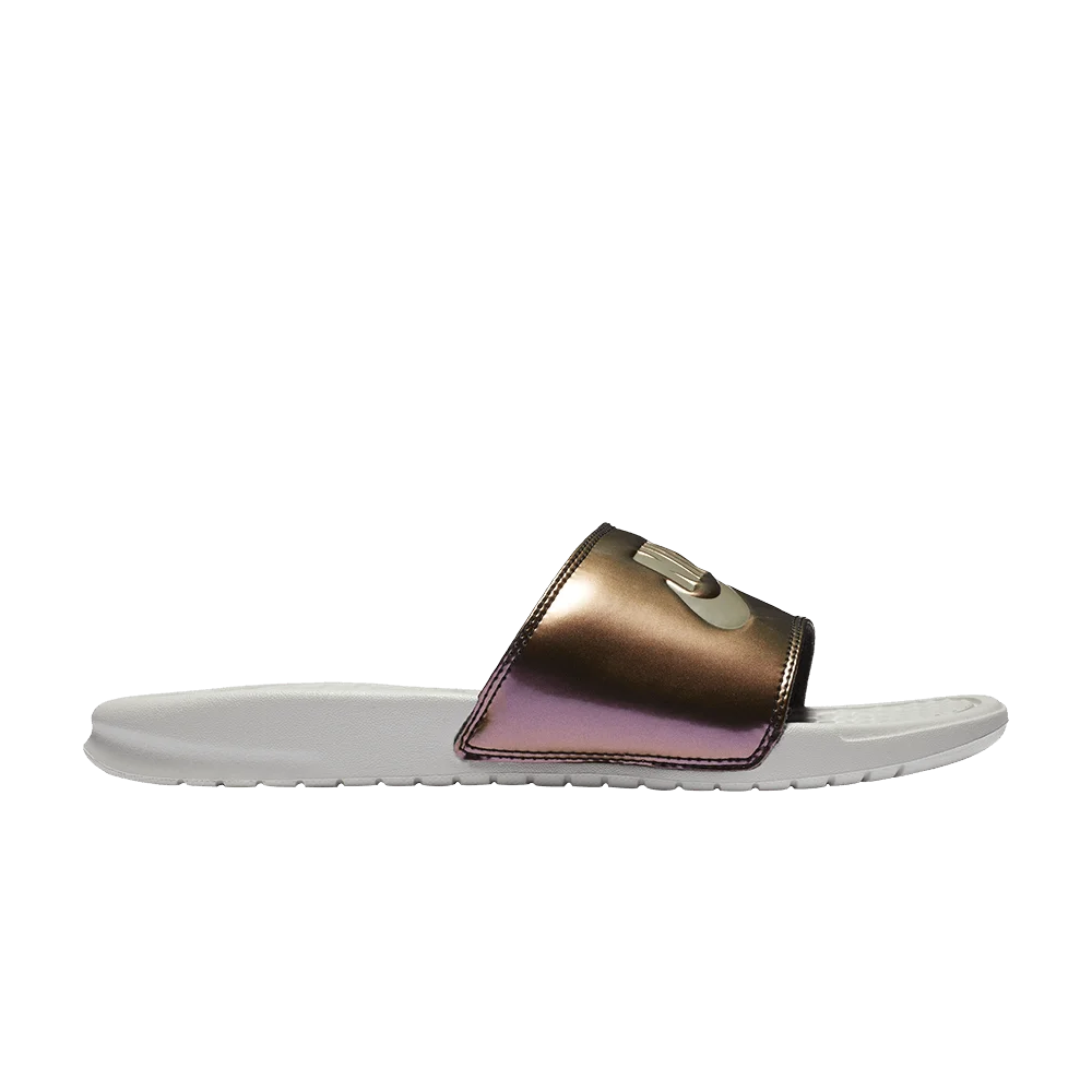 Krossovki-Nike-Wmns-Benassi-JDI-Light-Bone-Medium-Olve