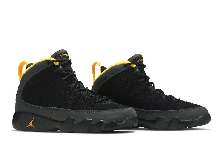 Krossovki-Air-Jordan-9-Retro-PS-Dark-Charcoal-University-Gold-7