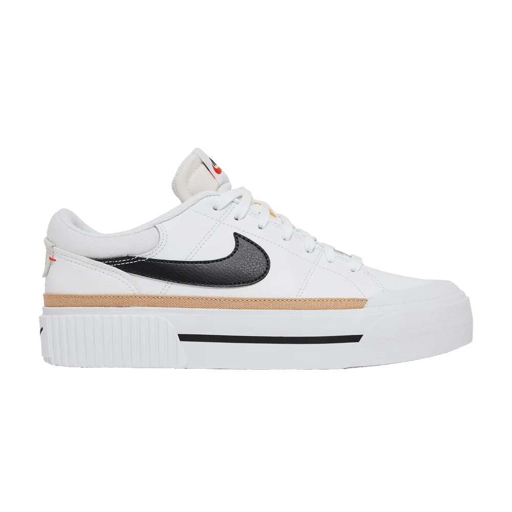 Кроссовки Nike Wmns Court Legacy Lift 'White Hemp'
