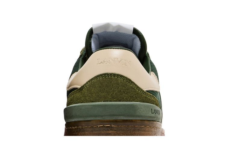 Кроссовки Lanvin Clay Low 'Translucent Sole - Green Red'